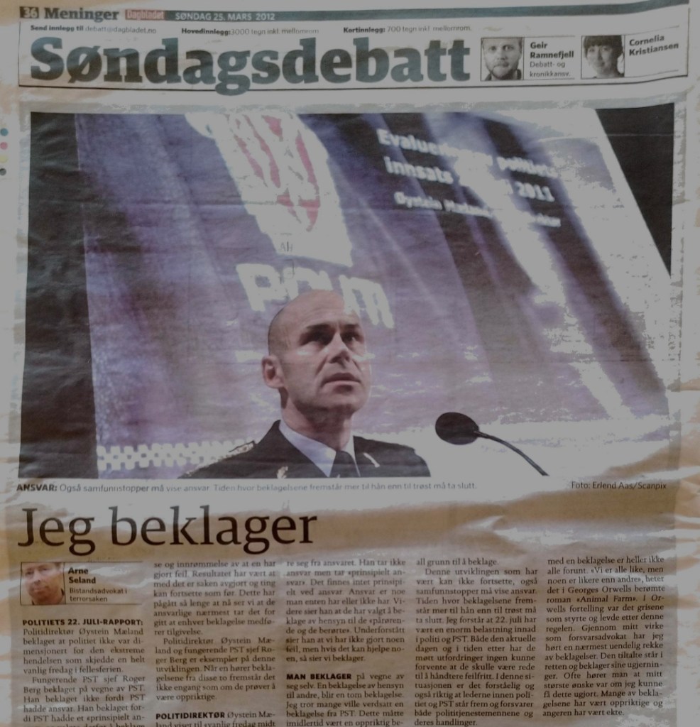 Dagbladet: Jeg beklager