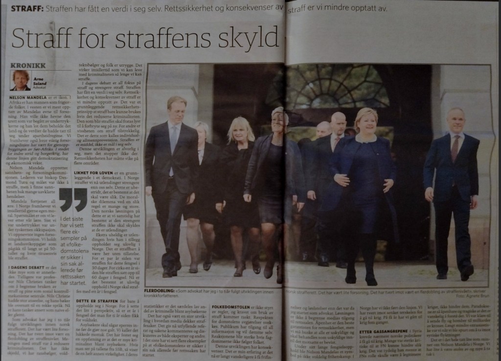 Dagbladet: Straff for straffens&nbsp;skyld